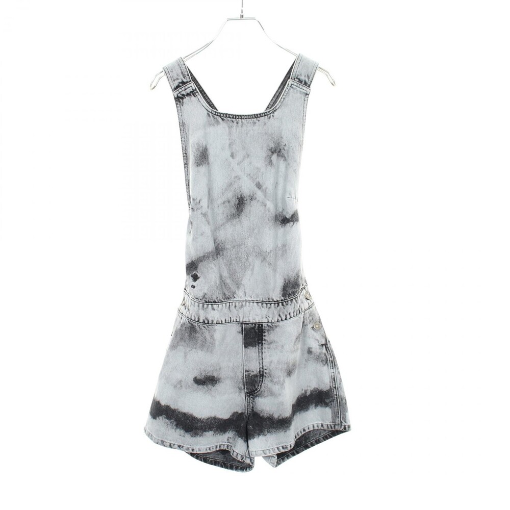 Dior Denim Jumpsuit Cotton Gray Black #314124D50B